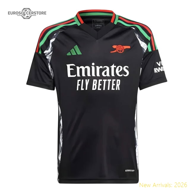 2024-2025 Arsenal Away Shirt (Kids)-The Soccer Shirt Hub