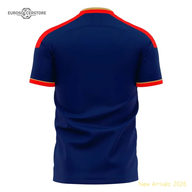 North London Reds 2006 Style Away Concept Shirt (Libero)-The Soccer Shirt Hub