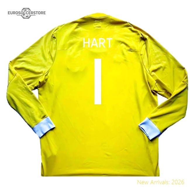 England 2010-11 Goalkeeper Away Shirt ((Good) XXL) (HART 1)-The Soccer Shirt Hub
