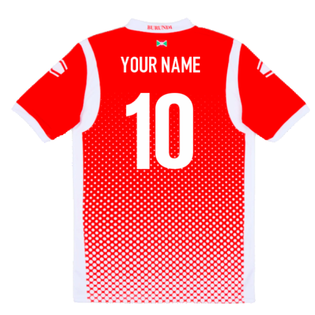 2019-2020 Burundi Home Shirt (Your Name)-The Soccer Shirt Hub