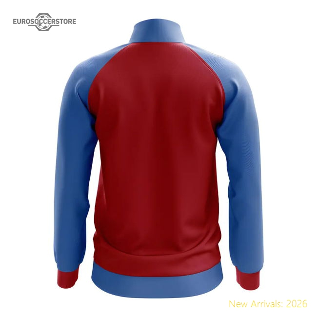 Aruba Concept Football Track Jacket (Red) - Kids-The Soccer Shirt Hub