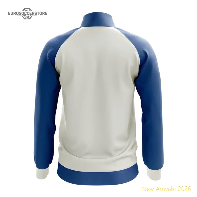 Panama Concept Football Track Jacket (White)-The Soccer Shirt Hub