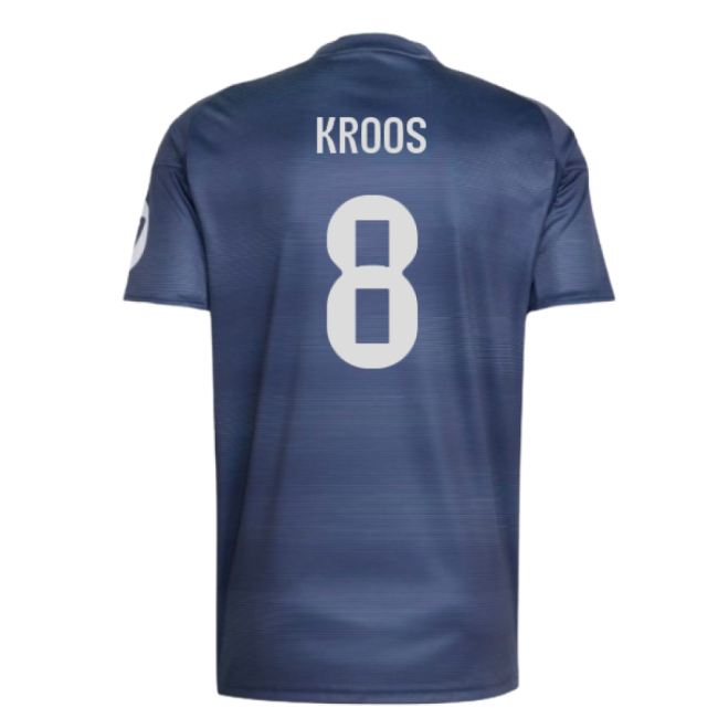 2025-2026 Real Madrid Away Shirt (Kroos 8)-The Soccer Shirt Hub