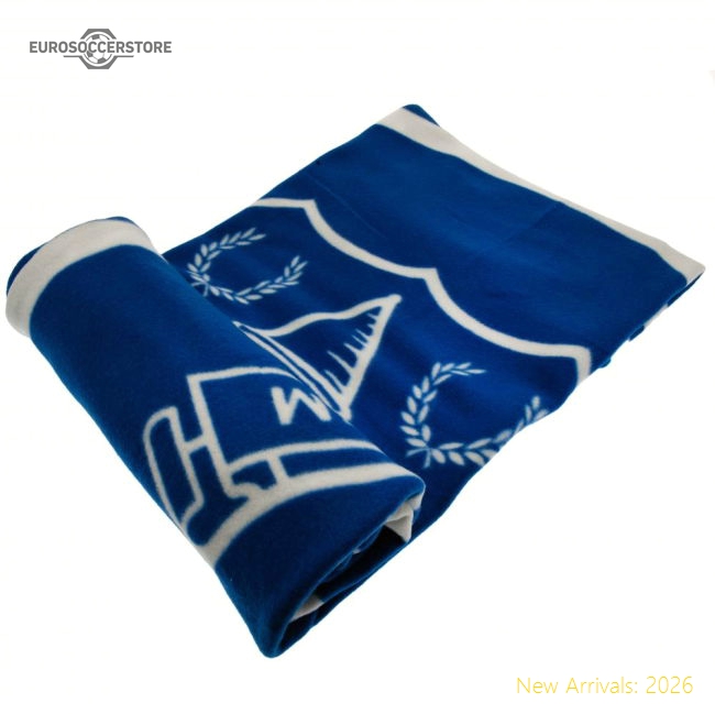 Everton FC Pulse Fleece Blanket-The Soccer Shirt Hub