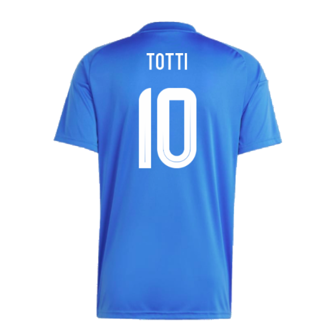 2024-2025 Italy Home Fan Jersey (TOTTI 10)-The Soccer Shirt Hub