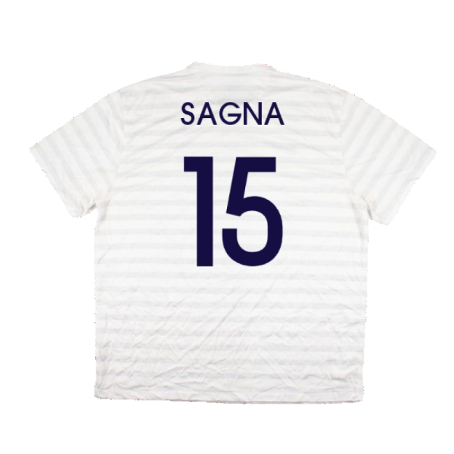 France 2014-15 Away Shirt ((Very Good) XXL) (Sagna 15)-The Soccer Shirt Hub