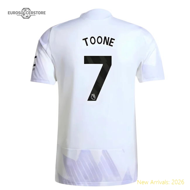 2025-2026 Man Utd Authentic Away Shirt (Toone 7)-The Soccer Shirt Hub