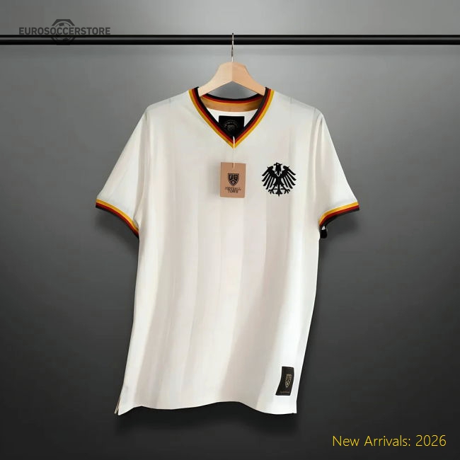 Vintage Die Adler Home Soccer Jersey-The Soccer Shirt Hub