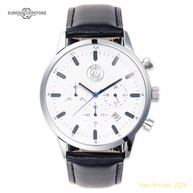 Paris Saint Germain FC Mens Chronograph Watch-The Soccer Shirt Hub