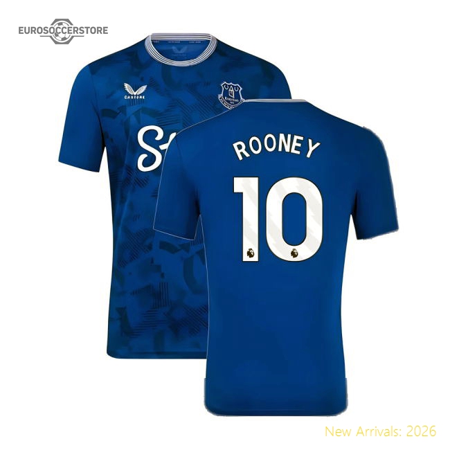 2024-2025 Everton Home Shirt (Rooney 10)-The Soccer Shirt Hub
