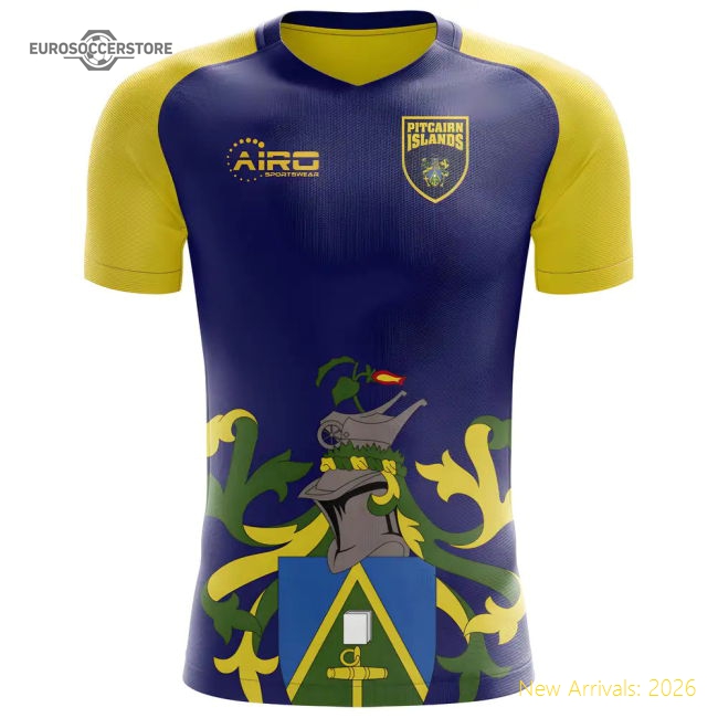 2025-2026 Pitcairn Islands Home Concept Football Shirt-The Soccer Shirt Hub