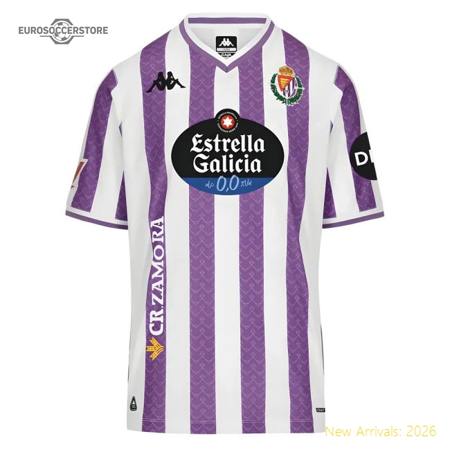 2025-2026 Real Valladolid Home Shirt-The Soccer Shirt Hub