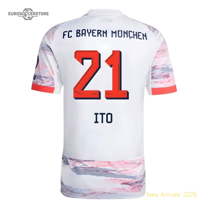 2025-2026 Bayern Munich Away Shirt (Ito 21)-The Soccer Shirt Hub