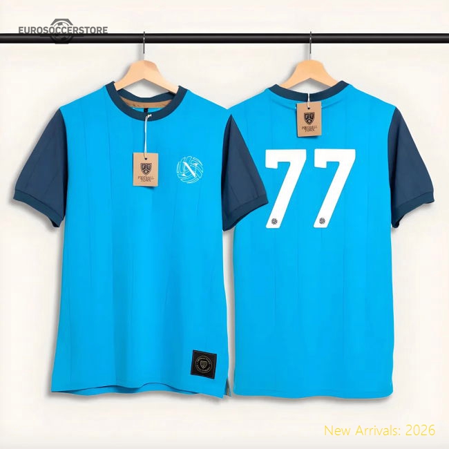 Napoli Khvicha Kvaratskhelia Home Tribute Shirt-The Soccer Shirt Hub