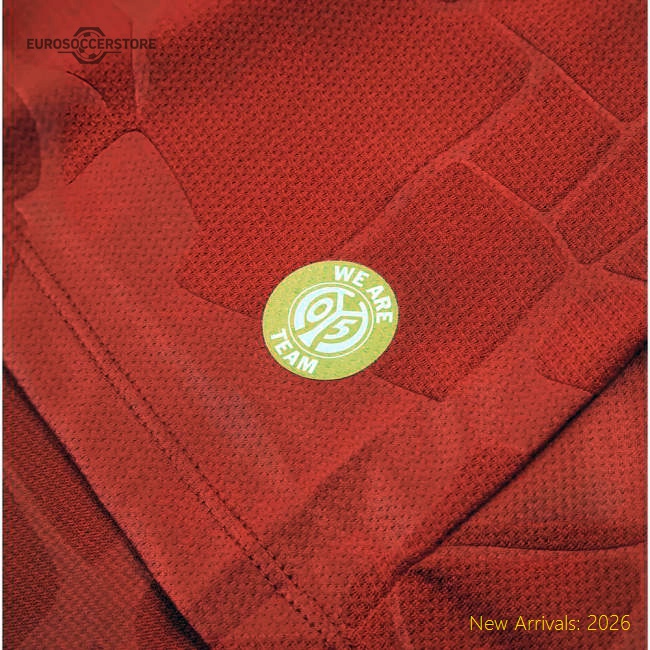 2025-2026 FSV Mainz Home Shirt-The Soccer Shirt Hub