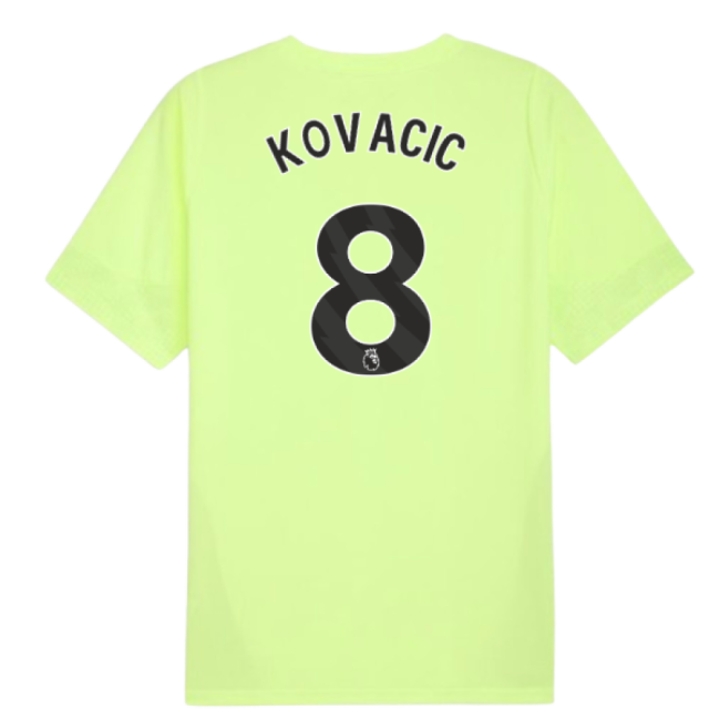 2025-2026 Man City Training Jersey (Fizzy Apple) (Kovacic 8)-The Soccer Shirt Hub
