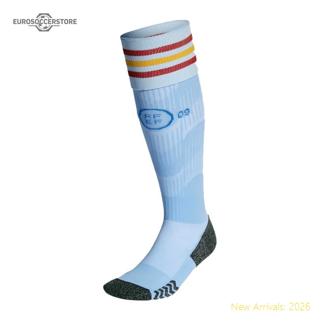2022-2023 Spain Away Socks (Blue)-The Soccer Shirt Hub