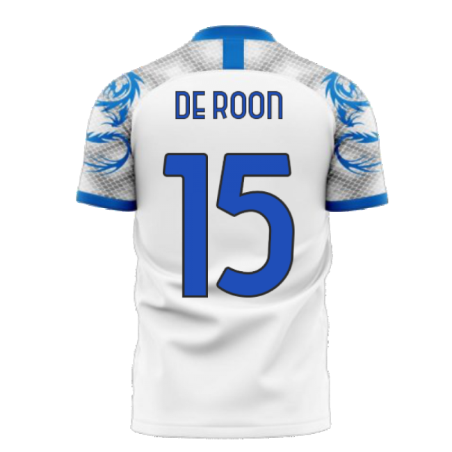Atalanta 2025-2026 Away Concept Football Kit (Libero) (DE ROON 15)-The Soccer Shirt Hub