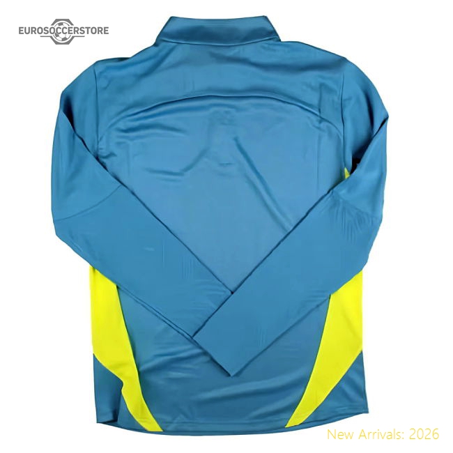 2024-2025 Man City Training 1/4 Zip Top Pro (Magic Blue)-The Soccer Shirt Hub
