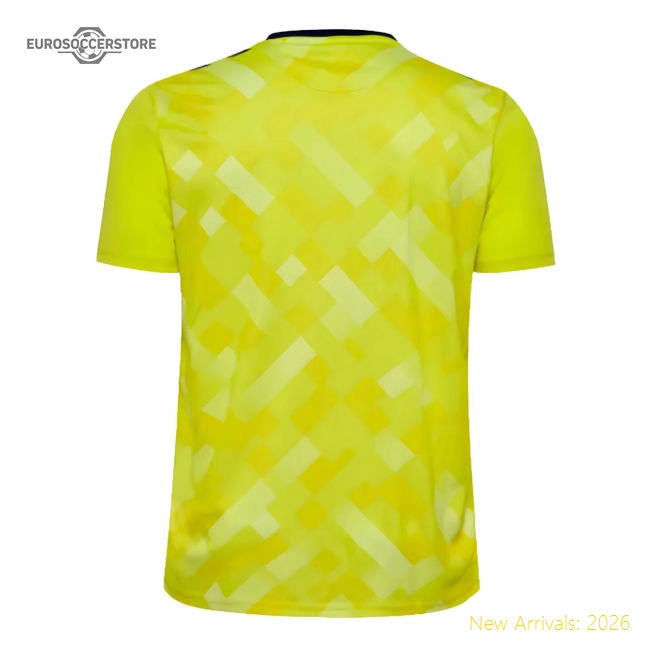 2024-2025 Denmark Home Goalkeeper Shirt (Yellow)-The Soccer Shirt Hub