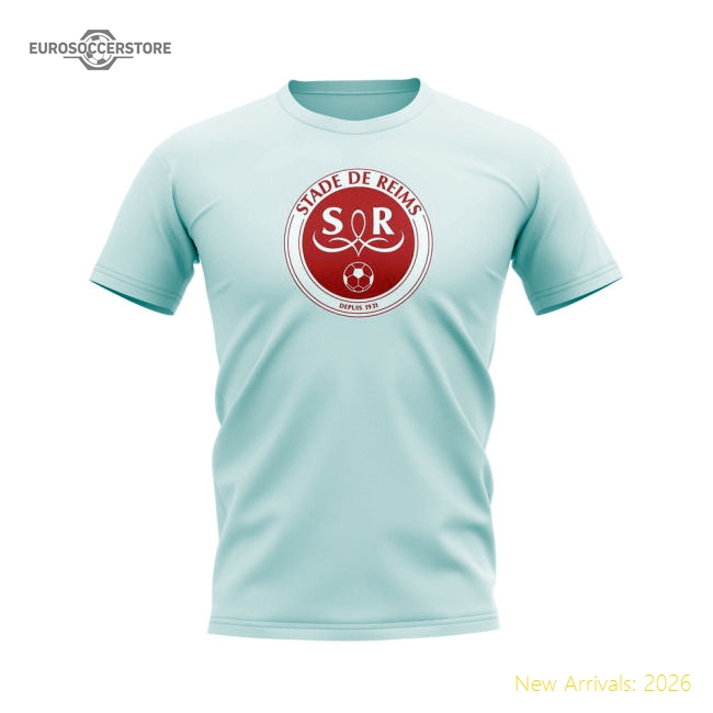 Stade de Reims T-shirt (White)-The Soccer Shirt Hub
