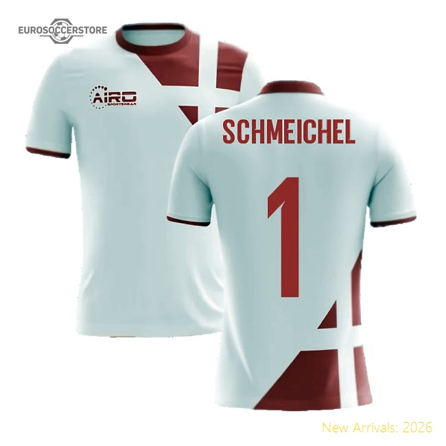 2025-2026 Denmark Away Concept Football Shirt (Schmeichel 1) - Kids-The Soccer Shirt Hub