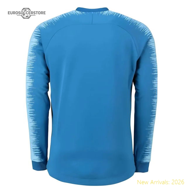 2018-2019 Atletico Madrid Nike Anthem Jacket (Blue)-The Soccer Shirt Hub