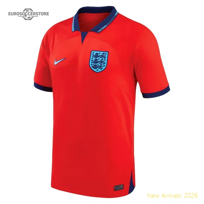 2022-2023 England Away Shirt (Shaw 3)-The Soccer Shirt Hub
