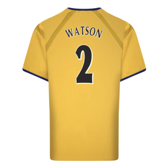 Everton 2003 Anniversary Retro Away Shirt (Watson 2)-The Soccer Shirt Hub