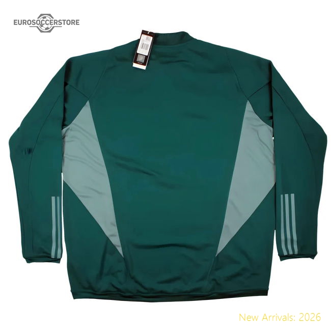 2023-2024 Arsenal EU Training Top (Rich Green)-The Soccer Shirt Hub