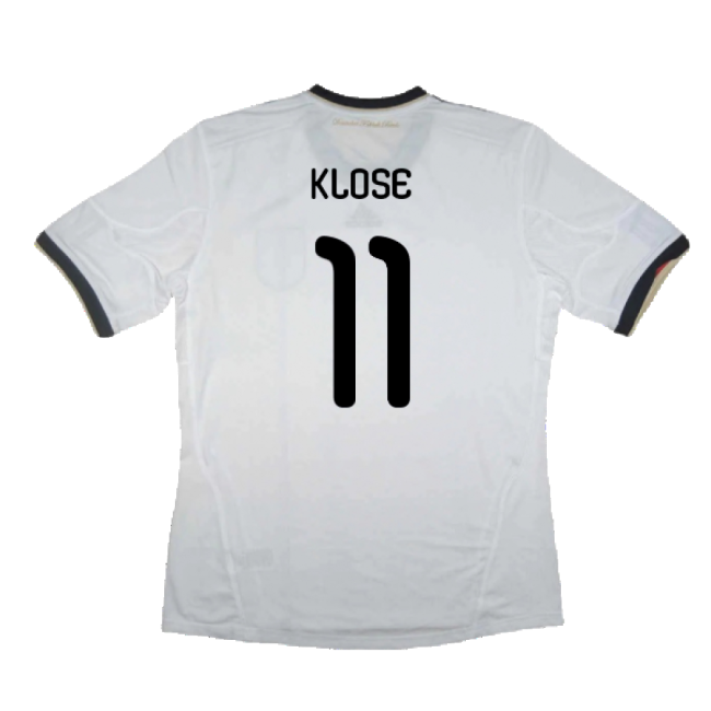 Germany 2010-11 Home Shirt ((Excellent) XL) (KLOSE 11)-The Soccer Shirt Hub