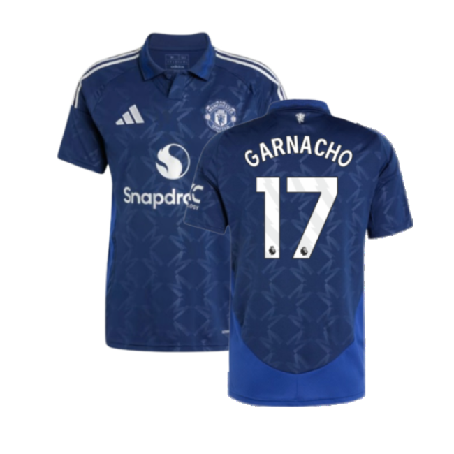 2024-2025 Man Utd Away Shirt (Garnacho 17)-The Soccer Shirt Hub