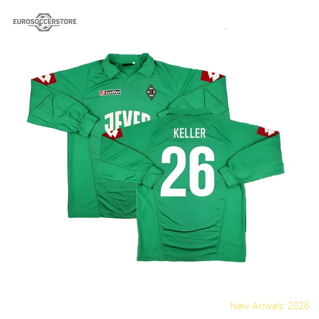 Borussia Monchengladbach 2004-05 GK Home Shirt ((Very Good) L) (Keller 26)-The Soccer Shirt Hub