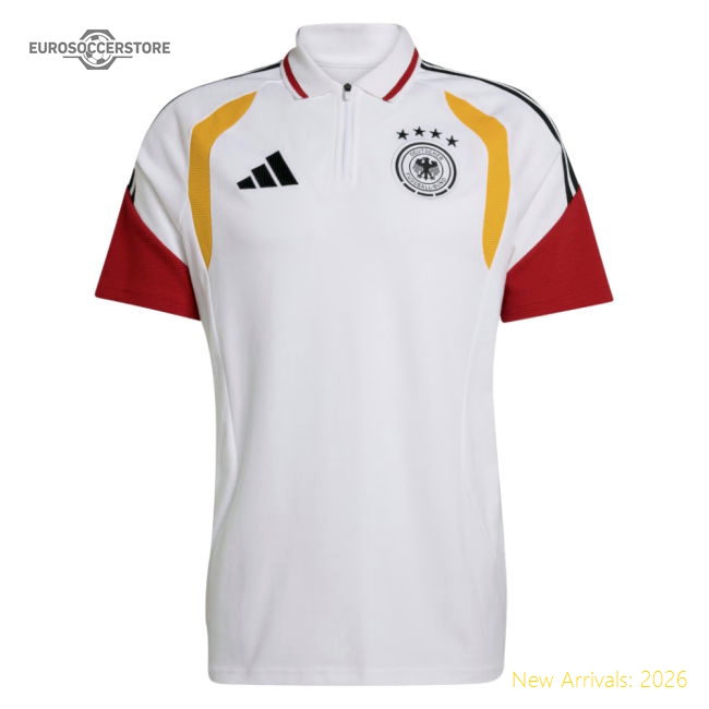2026-2027 Germany Polo Shirt (White)-The Soccer Shirt Hub