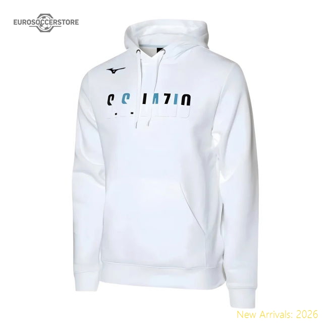 2024-2025 Lazio Over The Head Hoodie (White)-The Soccer Shirt Hub