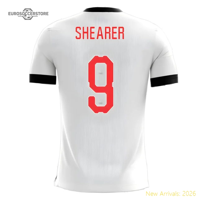 Newcastle 2025-2026 Home Concept Football Kit (Airo) (SHEARER 9)-The Soccer Shirt Hub