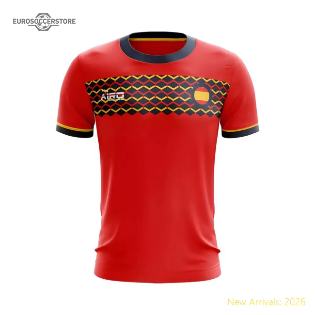 2025-2026 Spain Home Concept Football Shirt (Morata 7)-The Soccer Shirt Hub