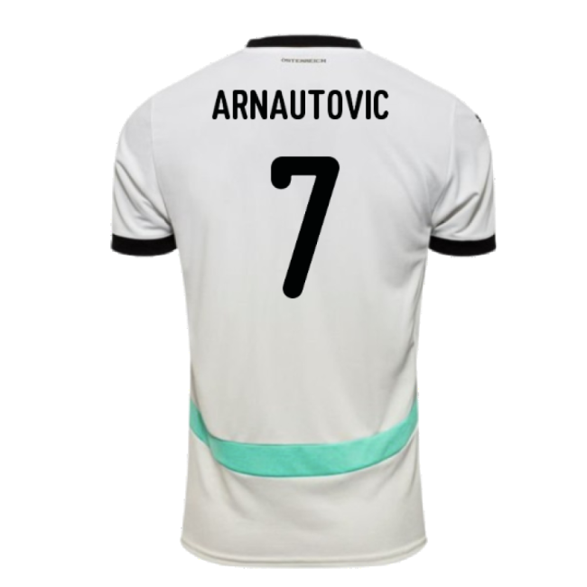 2024-2025 Austria Away Shirt (Arnautovic 7)-The Soccer Shirt Hub