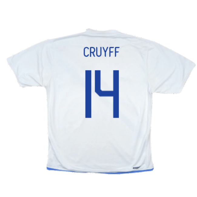 Holland 2006-08 Away Shirt ((Very Good) S) (Cruyff 14)-The Soccer Shirt Hub