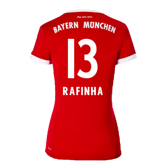 Bayern Munich 2017-18 Womens Home Shirt (XL) ((Excellent) XL) (Rafinha 13)-The Soccer Shirt Hub