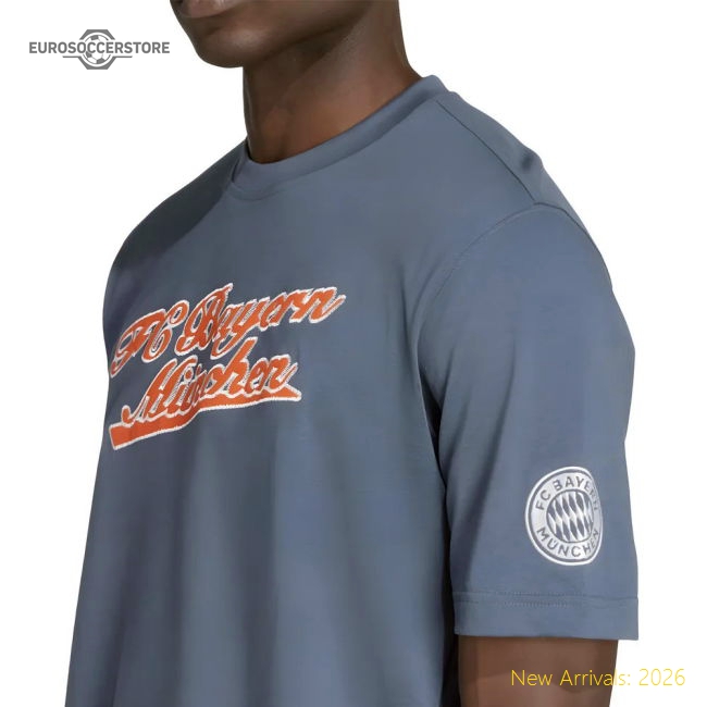 2025-2026 Bayern Munich US Tee (Bold Onix)-The Soccer Shirt Hub