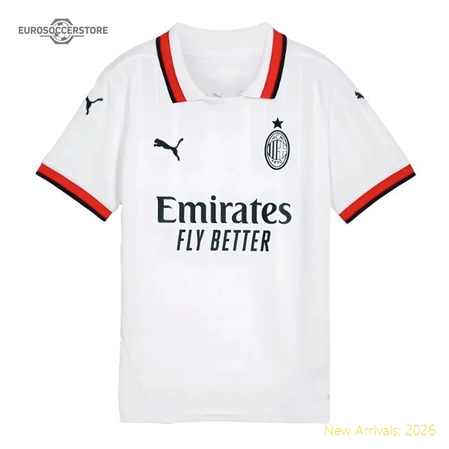 2024-2025 AC Milan Away Shirt (Kids)-The Soccer Shirt Hub