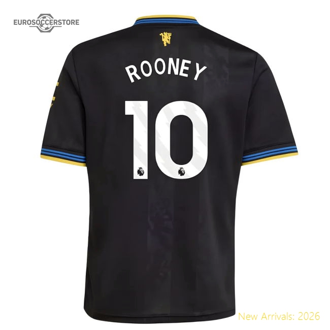 2025-2026 Man Utd Third Shirt (Kids) (Rooney 10)-The Soccer Shirt Hub
