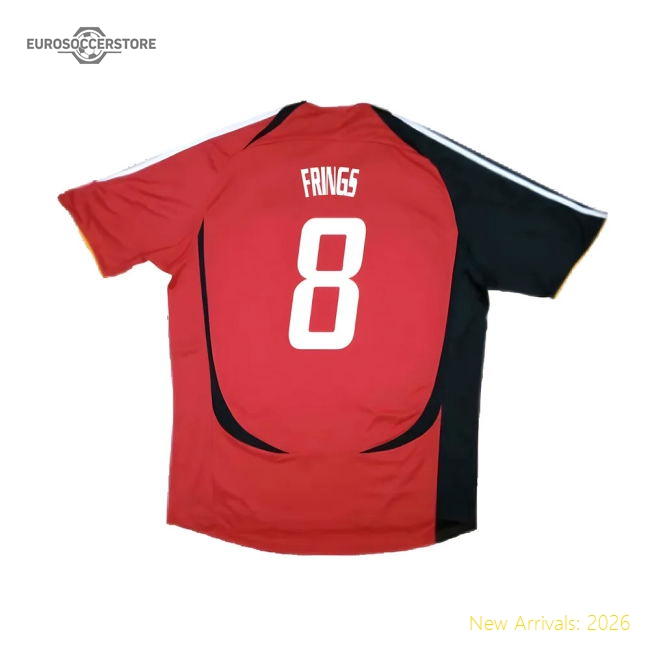 Germany 2005-07 Away Shirt ((Very Good) XL) (Frings 8)-The Soccer Shirt Hub