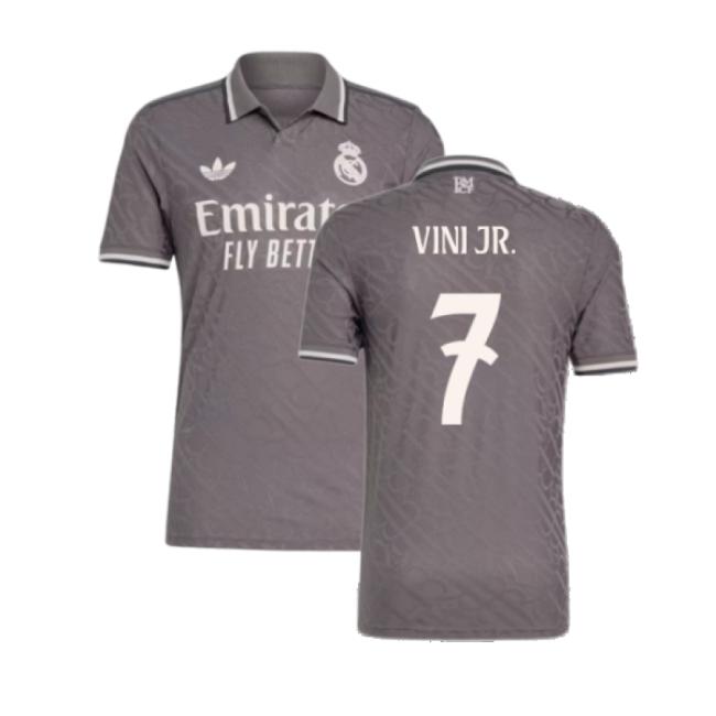 2024-2025 Real Madrid Third Shirt (Vini Jr. 7)-The Soccer Shirt Hub