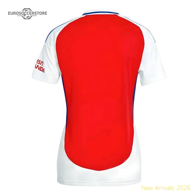 2024-2025 Arsenal Home Shirt (Womens)-The Soccer Shirt Hub