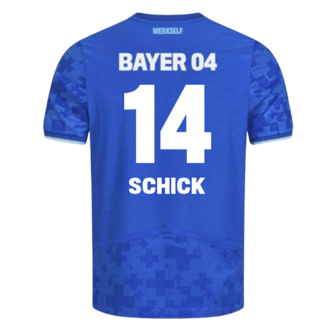 2025-2026 Bayer Leverkusen Third Shirt (Schick 14)-The Soccer Shirt Hub