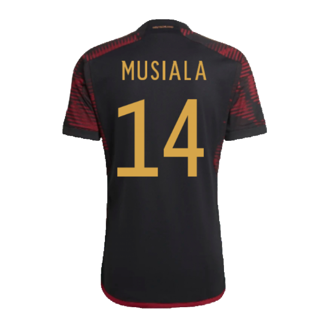 2022-2023 Germany Away Shirt (MUSIALA 14)-The Soccer Shirt Hub
