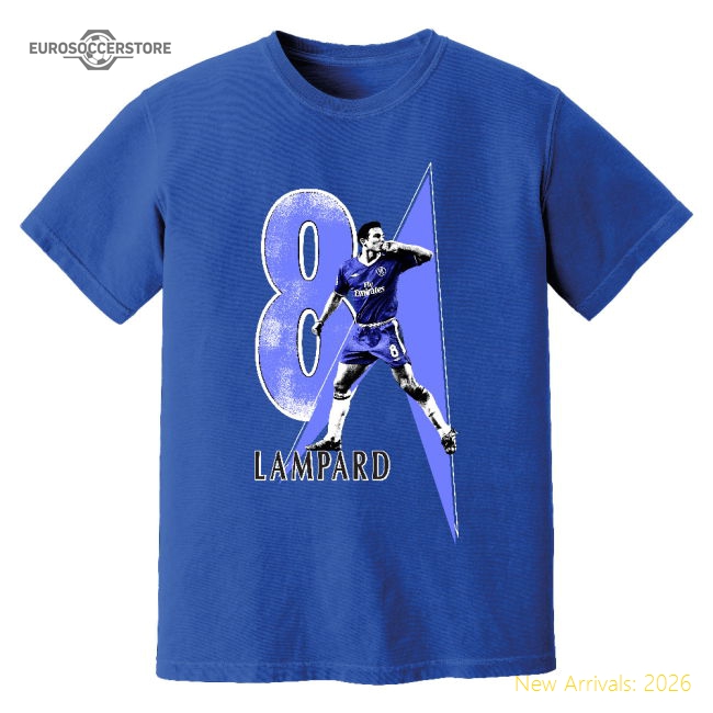Frank Lampard Chelsea Premier League Legend T-Shirt (Blue)-The Soccer Shirt Hub