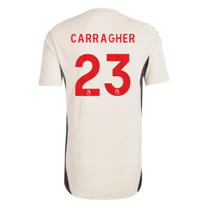 2025-2026 Liverpool Training Jersey (White) - Kids (Carragher 23)-The Soccer Shirt Hub